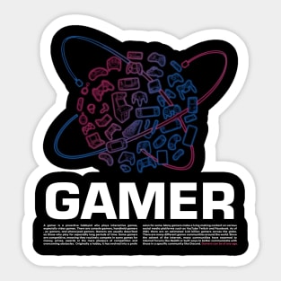 Gamer Nucleus A Sticker